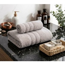 Shipla Home Avellino 2 Parça Havlu Seti 70X140 Banyo Havlusu 50X85 El Havlusu Yumuşak Dokulu