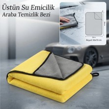 Ett Cazibiz Yünlü Mikrofiber Araba Temizlik ve Kurulama Bezi 50X70CM-437679