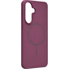Milas Toptan Galaxy A37 5g Azus Magsafe Kapak - Bordo