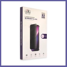 Nida iPhone 15 Pro Uyumlu Bilvis 3D Radian Hayalet Cam Ekran Koruyucu Nıda