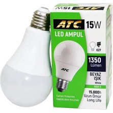 Milas Toptan 15 W Beyaz LED Ampul