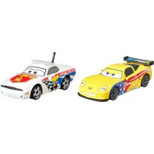 Cars Arabalar 3 Karakter 2’li Araçlar - Pat Traxson-Jeff Gorvette JKW72