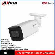Dahua IPC-HFW2441T-ZAS-2713, 4mpix, 2,7-13,5mm Motorize Lens, H265+,STARLIGHT, 60MT Gece Görüşü, Dah