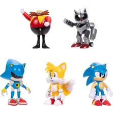 Jakks Pacific Sonic The Hedgehog Sonic 5’li Figür Seti