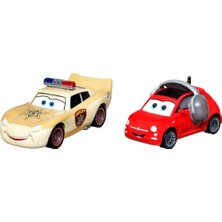 Cars Arabalar 3 Karakter 2’li Araçlar - Lightning Mcqueen Deputy Hazzard-Bella Cadavre HLH70
