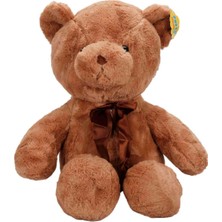 Puffy Friends Kurdeleli Peluş Ayı 45 cm - Kahverengi