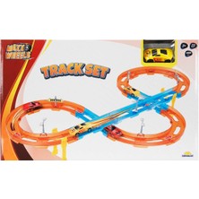 Maxx Wheels Pist Seti - Sarı Arabalı Set