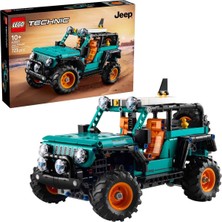 LEGO Technic Jeep Wrangler Rubicon Suv 42227 - 10 Yaş ve Üzeri Çocuklar Için Ördek Içeren Yaratıcı Oyuncak Yapım Seti (723 Parça)