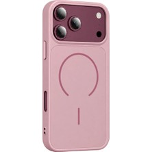 The Gencoo Iphone 18 Pro Azus Magsafe Kapak - Pembe