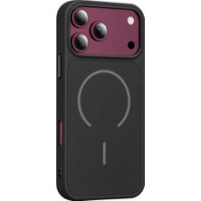 The Gencoo Iphone 18 Pro Max Azus Magsafe Kapak - Siyah
