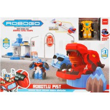Mgs Oyuncak Robogo Action Time Robotlu Pist Oyun Seti - Sarı Robot