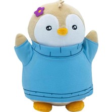 Pudgy Penguins Peluş 20 cm - Mavi Kazaklı Penguen