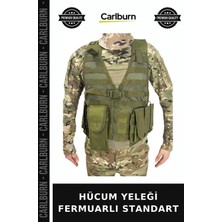 Carlburn Hücum Yeleği Fermuarlı Standart Sporcu Arazi Kıyafet