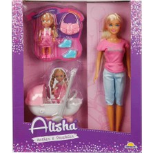 Alisha Mother & Daughter Mutlu Gezinti - Pantolonlu Alisha Bebek