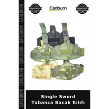 Carlburn Single Sword Tabanca Bacak Kılıfı Doğa Sporları Taktiksel Ürün Silah Aksesuarı