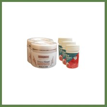 Bezos Three Brand Vücut Kremi 100 ml Arnavut Kremi 2 Adet + Rus Merhemi 50 ml 3 Adet HB006