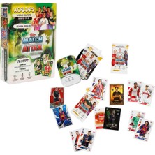 Topps Uefa Match Attax Masters Booster 2025-26 Sezonu Koleksiyon Kartları Metal Kutu