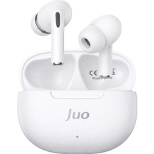 Salmore Jt1 Bluetooth 6.0 Tws Kablosuz Kulak Içi Kulaklık 20 Saat Pil Ömrü 13MM Sürücü Ipx4 Beyaz