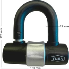 Str Store Çok Amaçlı   Çelik - U Bar - Kelepçe Disk  Anahtarlı Asma Kilit