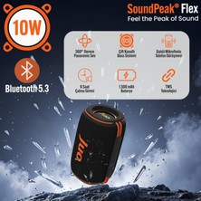 Salmore Soundpeak Flex 10W Rgb Bluetooth Hoparlör Kablosuz Taşınabilir Speaker