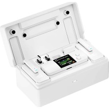 Salmore Mi3 White | Çift Kanallı Mini Wireless/kablosuz Mikrofon Sistemi (Ios | Android | Dslr | Slr ve Video Kameralar ile Uyumludur)