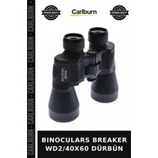 Carlburn Bınoculars Breaker WD2/40X60 Dürbün Net Görüntü Keşif Aracı Tatil Gereci