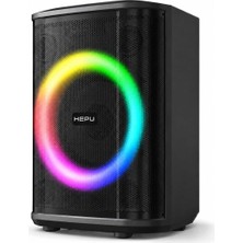 Salmore HP-981 Partybox Bluetooth Hoparlör – 6.5” Hoparlör 40W Güç Rgb Işık Tws Destekli
