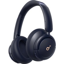Salmore Anker Q30 Kulak Üstü Bluetooth Kulaklık, Hibrit Aktif Gürültü Engelleme, Yüksek Çözünürlüklü Ses, 40 Saat Pil Ömrü, Mavi - A3028