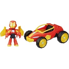 Küçük Hazine G1471 Iron Man And His Awoesome Friends Araç ve Figür Oyun Seti  +3 Yaş