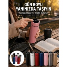 Salmore LED Sıcaklık Ölçerli 250 ml Yalıtımlı Termos Şişe Yeni Nesil