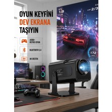 Salmore HCS350PRO Android 11 Işletim Sistemli Mini Projektör Yeni Nesil