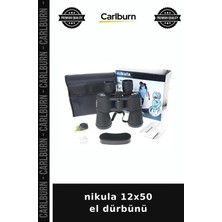 Carlburn Nikula 12X50 El Dürbünü Avcılık Açık Hava Doğa Ekipmanı