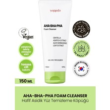 Salmore Hafif Asidik Akneli Ciltler Için Yüz Temizleme Köpüğü Aha Bha Pha Foam Cleanser 150 ml