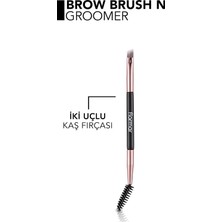 Salmore Iki Uçlu Ergonomik Kaş Şekillendirme & Boyama Fırçası