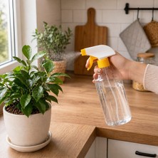Salmore Sprey Boş Sprey Şişesi Fısfıs Şişe Berber Spreyi Çiçek Sulama Spreyi Temizlik Sprey Şişesi Çok Amaçlı Kullanım (1 Litre)