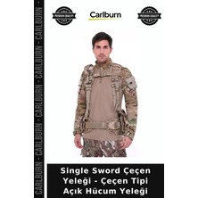 Carlburn Single Sword Çeçen Yeleği - Çeçen Tipi Açık Hücum Yeleği Sporcu Giysisi Güvenli Giyim Tarz Tasarım