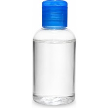 Salmore 50 Adet 50 ml Boş Plastik Şişe OM61 Mavi Kapak