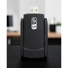 Nemere USB 3.0 Kablosuz Adaptör 2.4/5ghz Çift Bantlı Uuczzzwifiadaptörrrrrr2