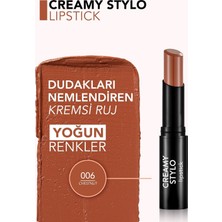 Salmore Creamy Stylo Yüksek Pigmentli & Yarı Parlak Bitişli Kremsi Ruj