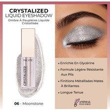 Salmore Cosmetics Crystalized Liquid Eyeshadow Likit Metalik Göz Farı, 06 Moonstone