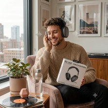 Salmore Bt-01 Promax V6.0 Kablosuz Bluetooth Kulak Üstü Kulaklık (Siyah)