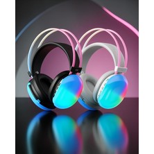Nemere Kulak Üstü Kablosuz Bluetooth Kulaklık Rgb Işıklı UUCZZZPG580KULAKLIKKKKKKK2