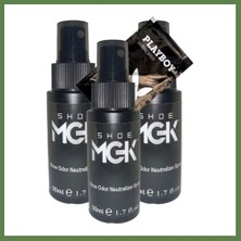 Bezos Süper Shoe 3 Adet Birden 50 ml Ölçek Ayak Kokusuna ve Ayakkabılara Bakım Spreyi + Yanında Jel HB006