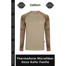 Carlburn Thermoform Microfiber Uzun Kollu Fanila Soğuktan Koruma Temel Katman Mevsimlik Giysi