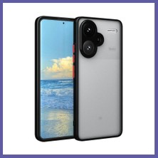 Nida Redmi Note 13 Pro Plus Uyumlu Kılıf Montreal Silikon Kapak - Siyah Nıda