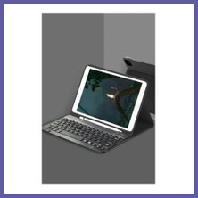Nida Huawei Honor Pad X8 10.1 Kılıf KC01 Smart Klavyeli Tablet Kılıfı - Siyah Nıda