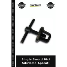 Carlburn Single Sword Bixi Sıfırlama Aparatı Profesyonel Ekipman Avcılık Ekipmanı Nişan Sabitleyici