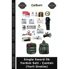 Carlburn Single Sword Ilk Yardım Seti - Çantalı (Yerli Üretim) Araç Gereç Günlük Kullanım
