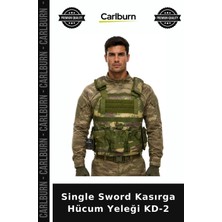 Carlburn Single Sword Kasırga Hücum Yeleği Kd-2 Deneyimli Kullanıcı Fonksiyonel Giysi Spor Kıyafeti