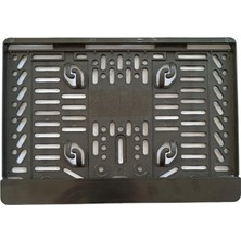 Çıtalı Kare Plastik Plakalık Motosiklet Plaka Altlığı 25X16CM